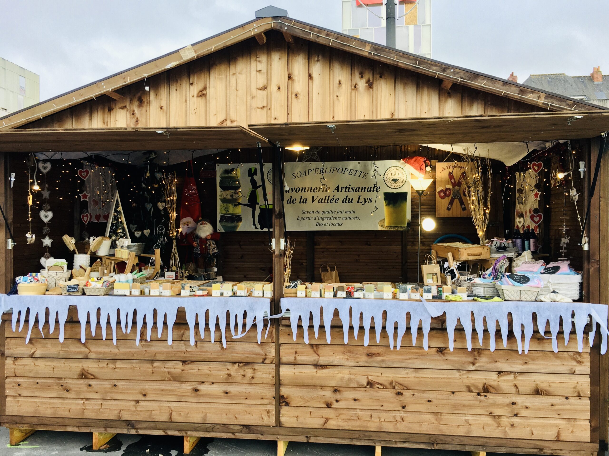 marché de Noël de Tours Soap'erlipopette